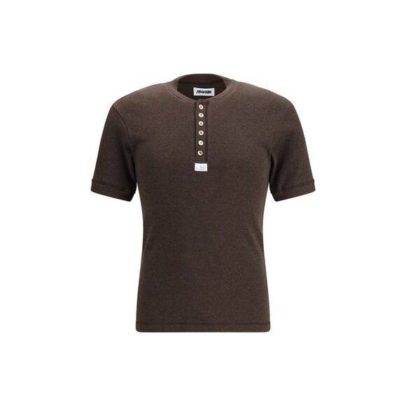 Magliano Brown Cotton Men's T-Shirt